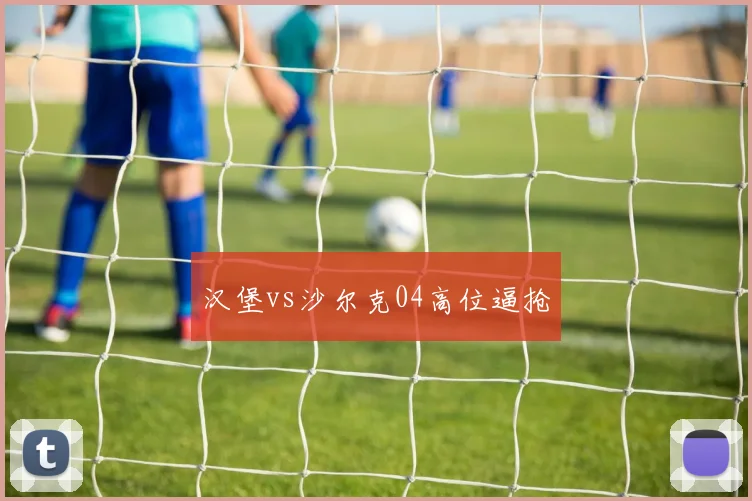 汉堡vs沙尔克04高位逼抢